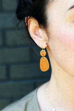 pebble drop earrings