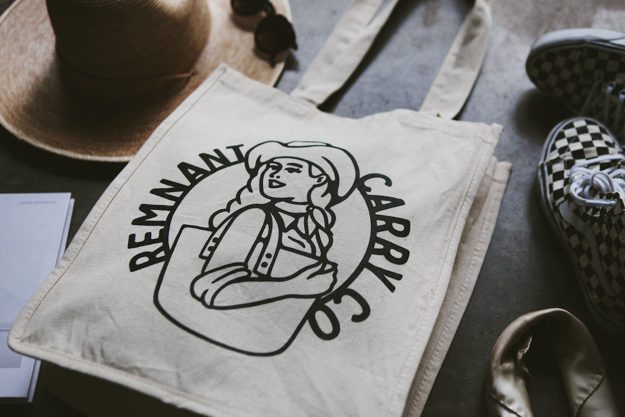 the branded canvas tote