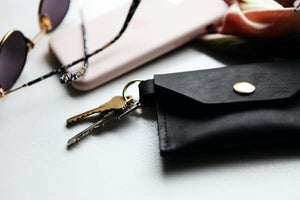 snap pouch + key ring