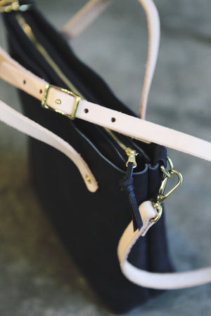 the zippered satchel
